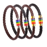 Personalized Custom Charm Bracelets Magnet Rainbow Pride