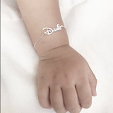 Lovely New Baby Bracelet Personalized Gold Plated 18K