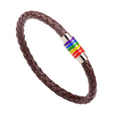 Personalized Custom Charm Bracelets Magnet Rainbow Pride