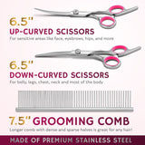 4PCS/SET Pet Grooming Scissors Set