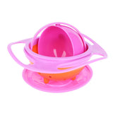 Gyro Bowl  360 Degrees Rotate  Spill-Proof