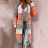 Long Cardigan for Women Knitted